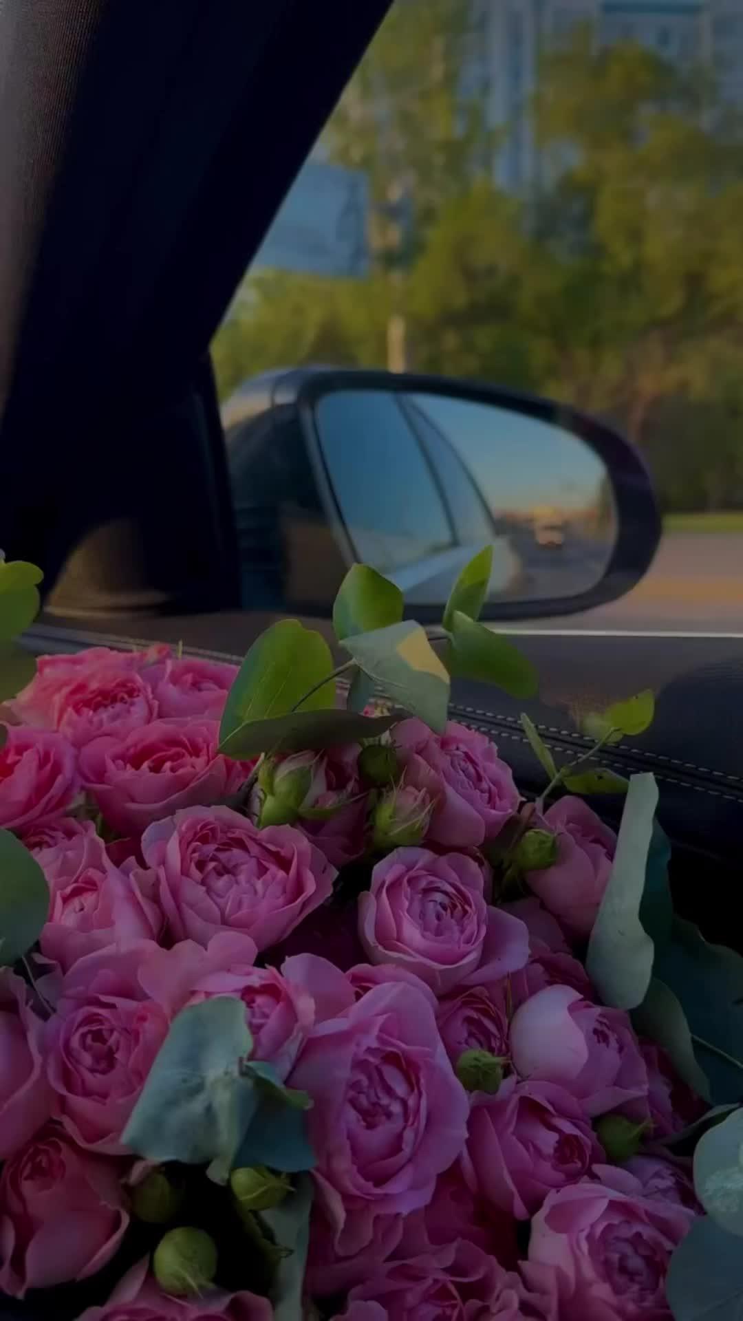 Sunset Serenade: Amber Hues Floral Rhapsody